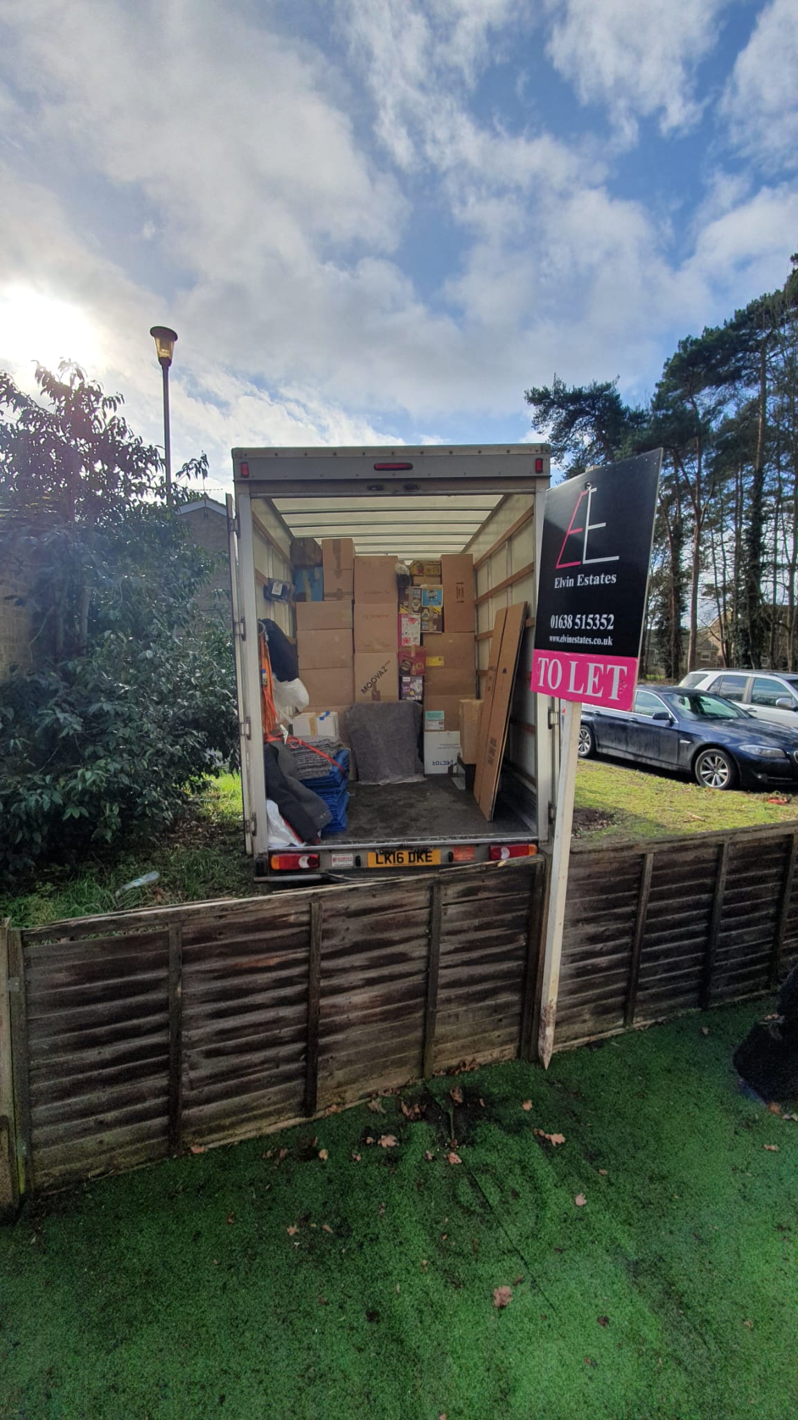 Local move from rented to purchased property